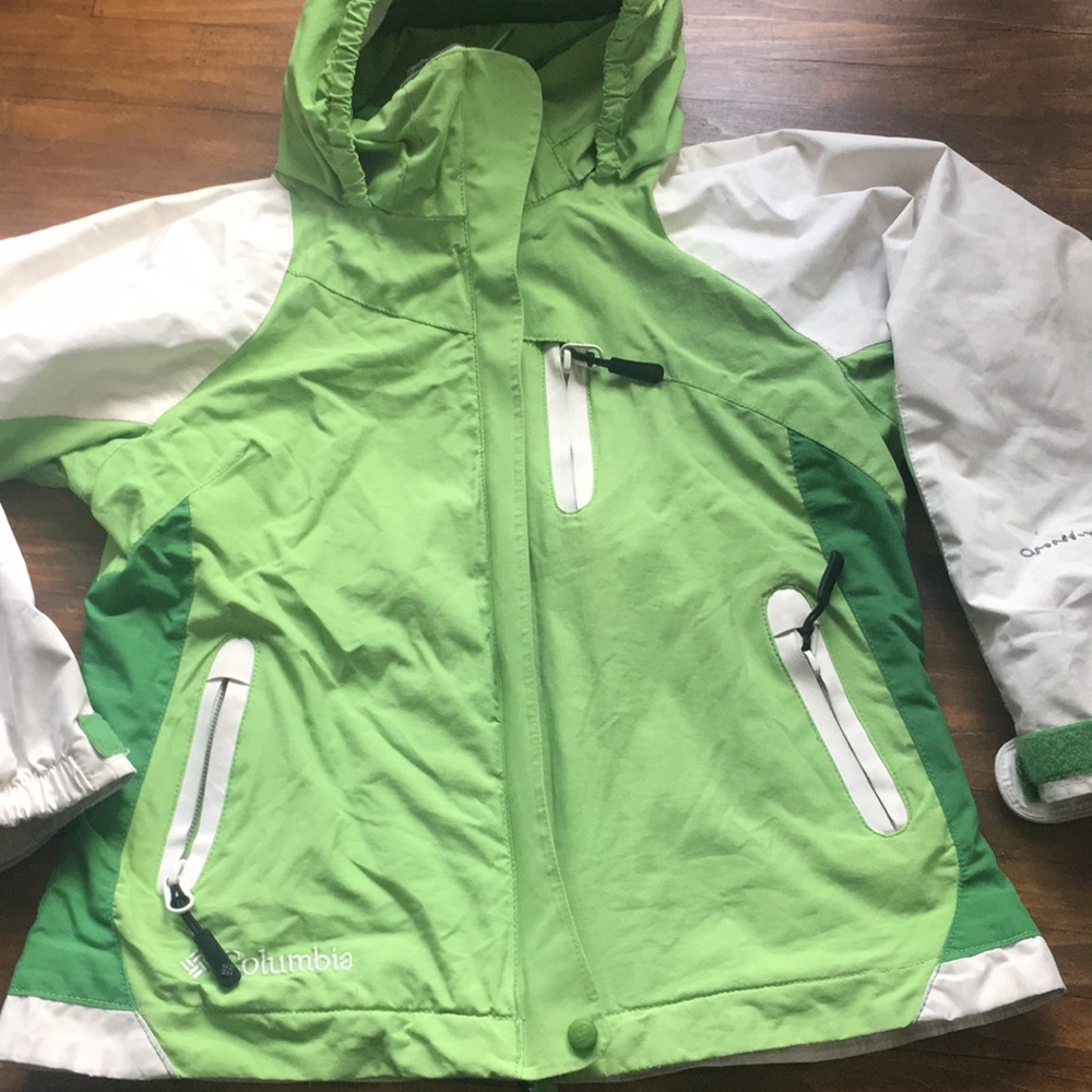 Columbia youth rain jacket